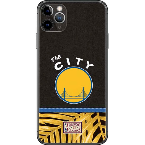 NBA Golden State Warriors Retro Palms iPhone 11 Pro Max Skin
