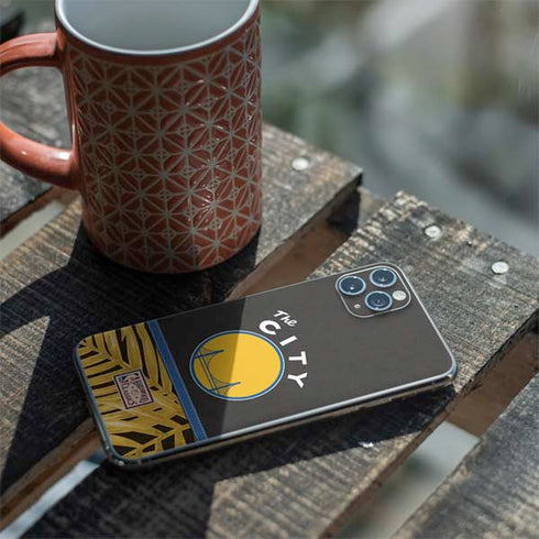 NBA Golden State Warriors Retro Palms iPhone 11 Pro Max Skin