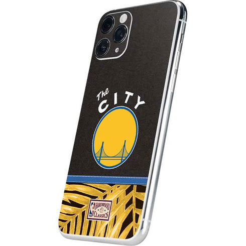 NBA Golden State Warriors Retro Palms iPhone 11 Pro Skin