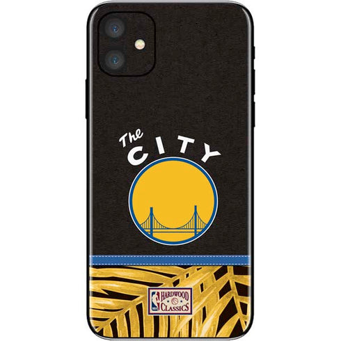 NBA Golden State Warriors Retro Palms iPhone 11 Skin