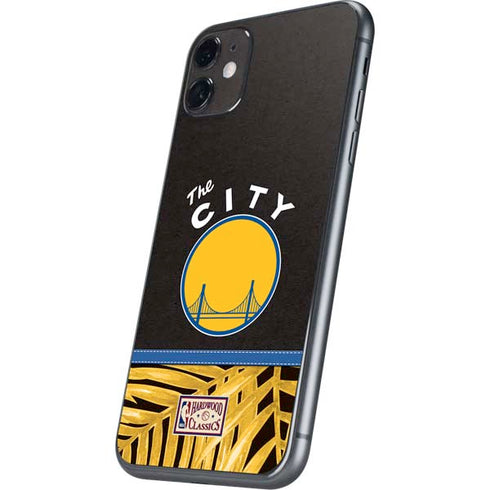 NBA Golden State Warriors Retro Palms iPhone 11 Skin