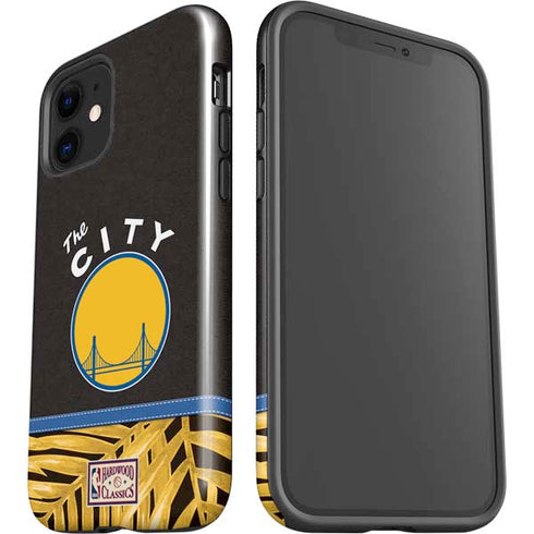 NBA Golden State Warriors Retro Palms iPhone 12 Impact Case