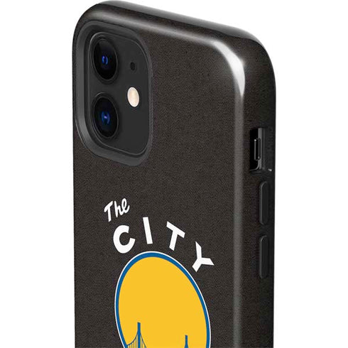 NBA Golden State Warriors Retro Palms iPhone 12 Mini Impact Case