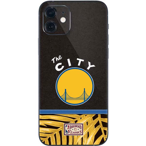 NBA Golden State Warriors Retro Palms iPhone 12 Mini Skin