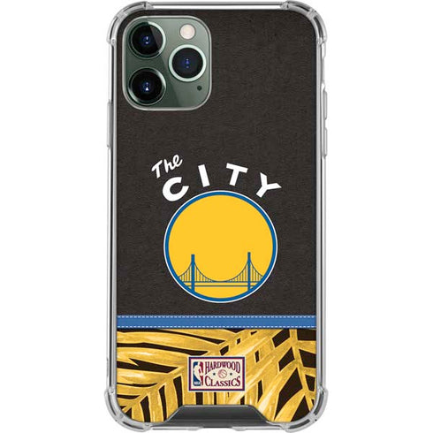 NBA Golden State Warriors Retro Palms iPhone 12 Pro Clear Case
