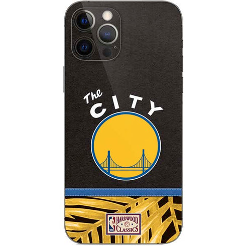 NBA Golden State Warriors Retro Palms iPhone 12 Pro Skin