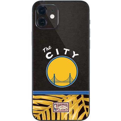 NBA Golden State Warriors Retro Palms iPhone 12 Skin