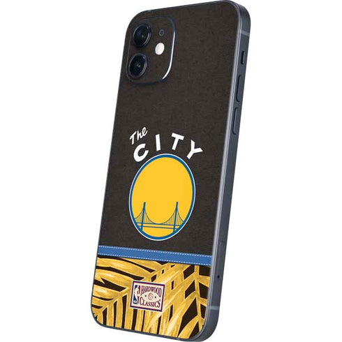 NBA Golden State Warriors Retro Palms iPhone 12 Skin