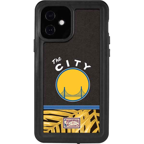 NBA Golden State Warriors Retro Palms iPhone 12 Waterproof Case