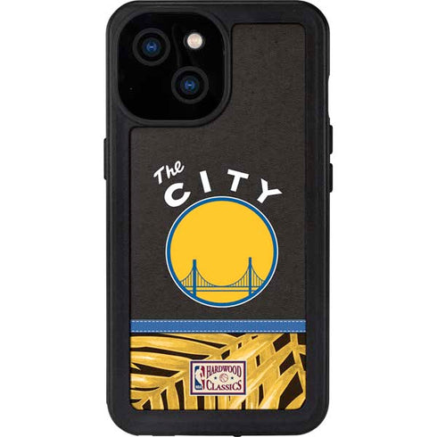 NBA Golden State Warriors Retro Palms iPhone 13 Mini Waterproof Case