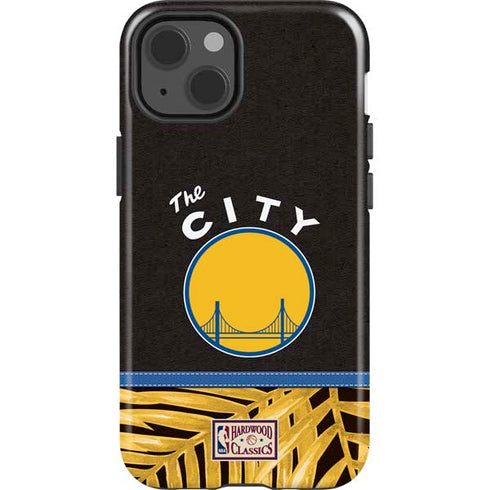 NBA Golden State Warriors Retro Palms iPhone 14 Impact Case