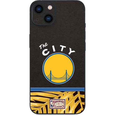 NBA Golden State Warriors Retro Palms iPhone 14 Plus Skin