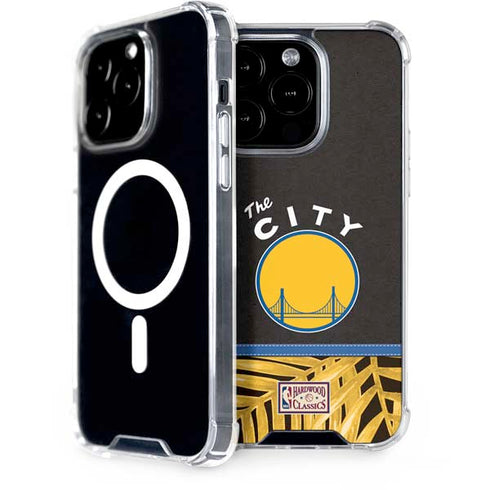 NBA Golden State Warriors Retro Palms iPhone 14 Pro MagSafe Case