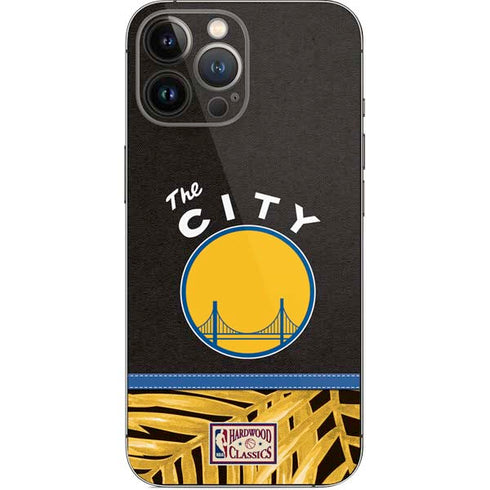 NBA Golden State Warriors Retro Palms iPhone 14 Pro Max Skin