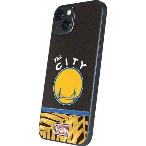 NBA Golden State Warriors Retro Palms iPhone 14 Skin