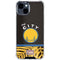 NBA Golden State Warriors Retro Palms iPhone 15 Clear Case