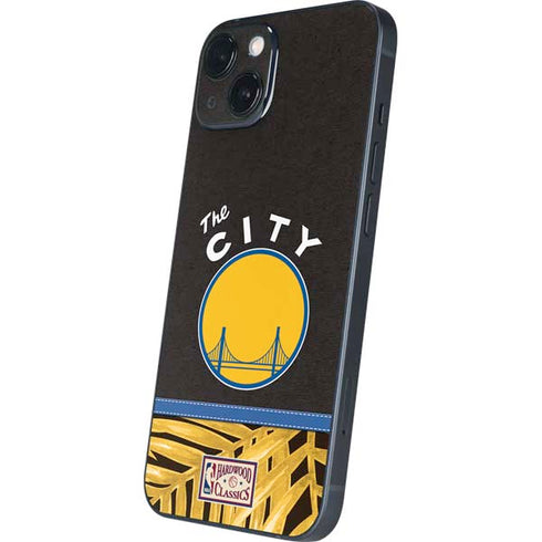 NBA Golden State Warriors Retro Palms iPhone 15 Plus Skin