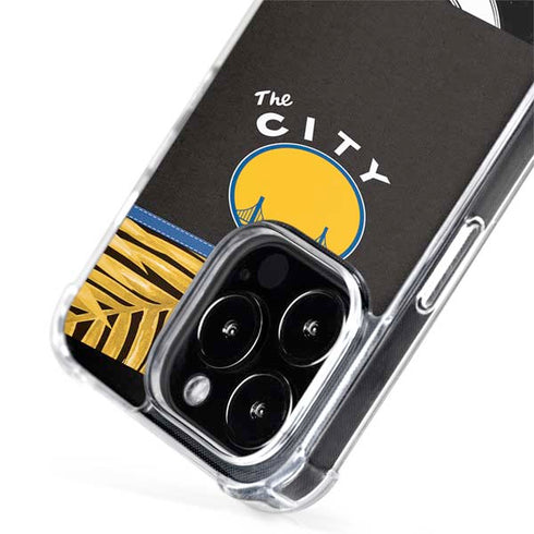 NBA Golden State Warriors Retro Palms iPhone 15 Pro Max MagSafe Case