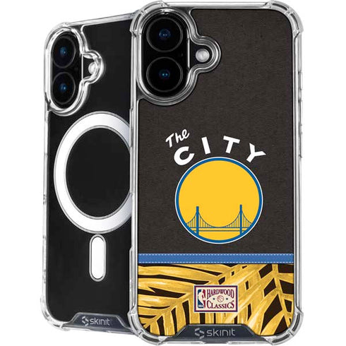 NBA Golden State Warriors Retro Palms iPhone 16 MagSafe Case