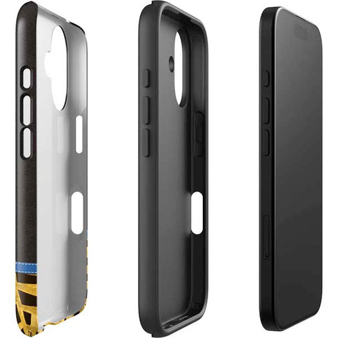 NBA Golden State Warriors Retro Palms iPhone 16 Plus Impact Case