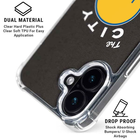 NBA Golden State Warriors Retro Palms iPhone 16 Plus MagSafe Case