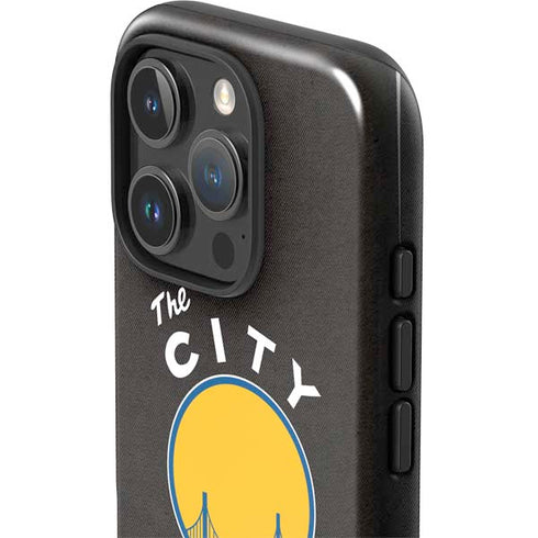 NBA Golden State Warriors Retro Palms iPhone 16 Pro Impact Case