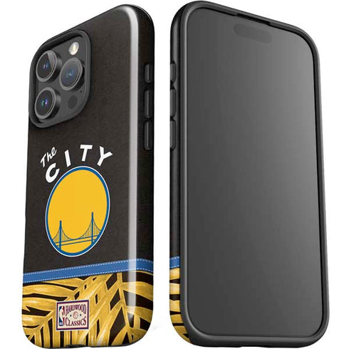 NBA Golden State Warriors Retro Palms iPhone 16 Pro Impact Case