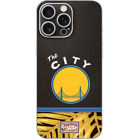 NBA Golden State Warriors Retro Palms iPhone 16 Pro Max Skin