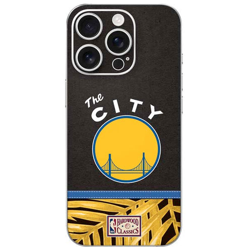 NBA Golden State Warriors Retro Palms iPhone 16 Pro Skin