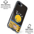 NBA Golden State Warriors Retro Palms iPhone 16e Clear Case