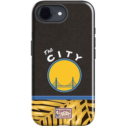 NBA Golden State Warriors Retro Palms iPhone 16e Impact Case