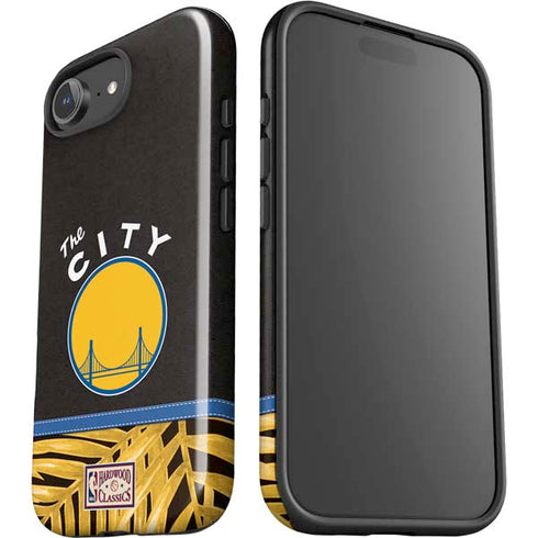 NBA Golden State Warriors Retro Palms iPhone 16e Impact Case