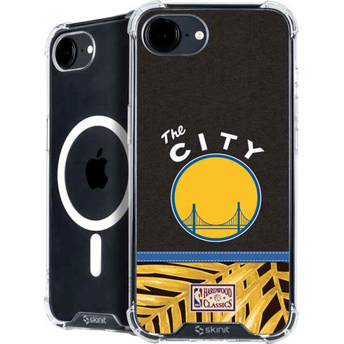 NBA Golden State Warriors Retro Palms iPhone 16e MagSafe Case