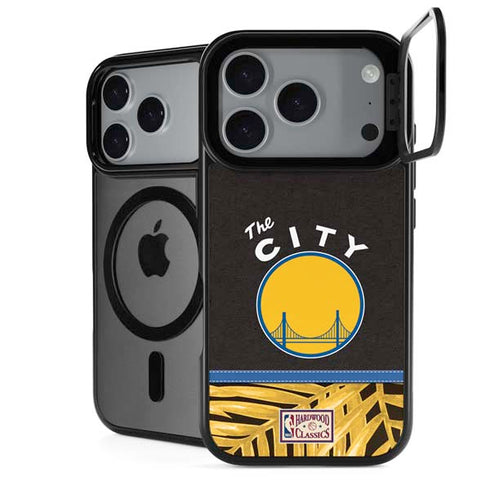 NBA Golden State Warriors Retro Palms iPhone 18 Pro Kickstand Case