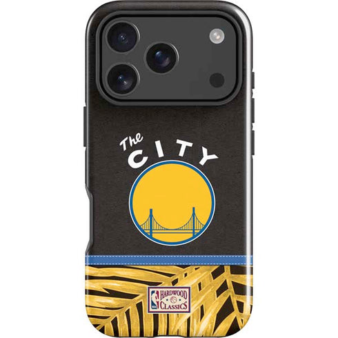 NBA Golden State Warriors Retro Palms iPhone 18 Pro Max Impact Case