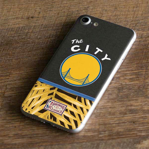 NBA Golden State Warriors Retro Palms iPhone 8 Skin