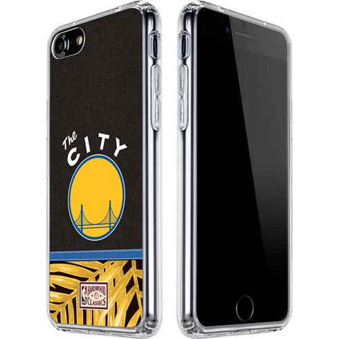 NBA Golden State Warriors Retro Palms iPhone SE (2nd & 3rd Gen) Clear Case