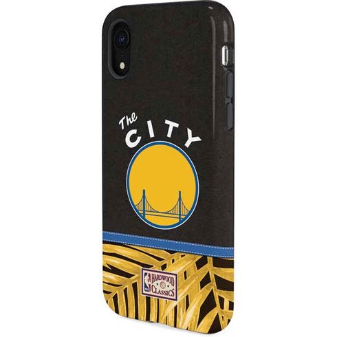 NBA Golden State Warriors Retro Palms iPhone XR Pro Case