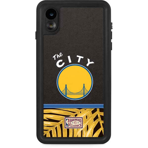 NBA Golden State Warriors Retro Palms iPhone XR Waterproof Case