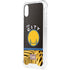 NBA Golden State Warriors Retro Palms iPhone XS Clear Case