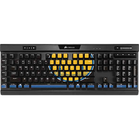 NBA Golden State Warriors Retro Palms K95 RGB PLATINUM Mechanical Gaming Keyboard Skin