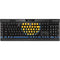 NBA Golden State Warriors Retro Palms K95 RGB PLATINUM Mechanical Gaming Keyboard Skin