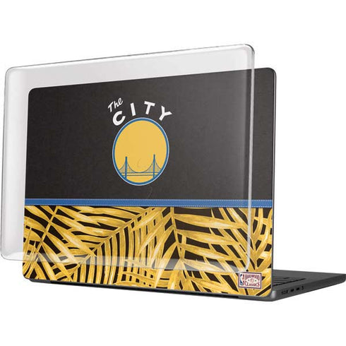 NBA Golden State Warriors Retro Palms MacBook Pro 14in (2021-24) Case plus Skin
