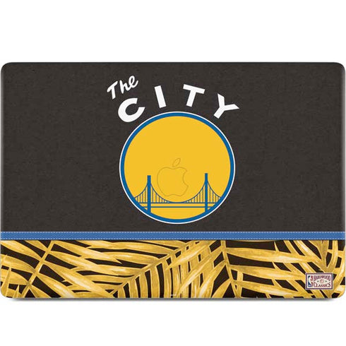 NBA Golden State Warriors Retro Palms MacBook Skins