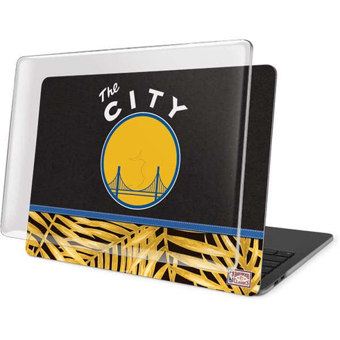 NBA Golden State Warriors Retro Palms MacBook Pro 15in (2016-19) Case plus Skin