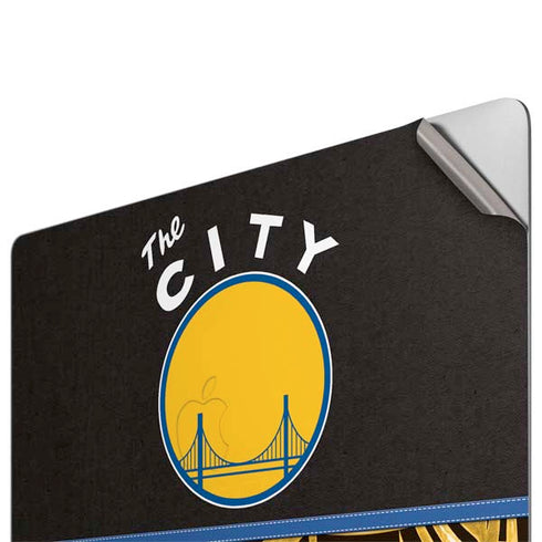 NBA Golden State Warriors Retro Palms Apple MacBook Pro 16-inch Skin