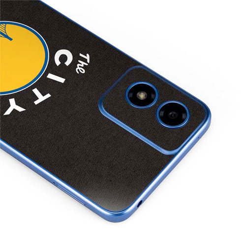 NBA Golden State Warriors Retro Palms Moto G Play 4G (2024) Skin