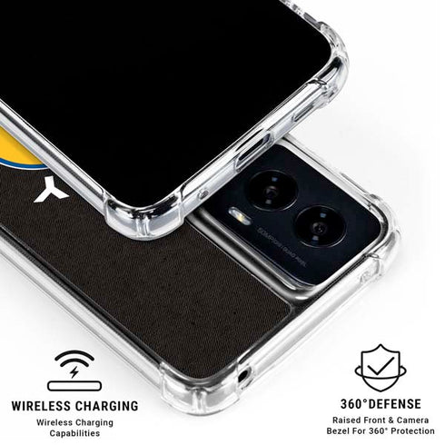 NBA Golden State Warriors Retro Palms Moto G Power 5G (2024) Clear Case