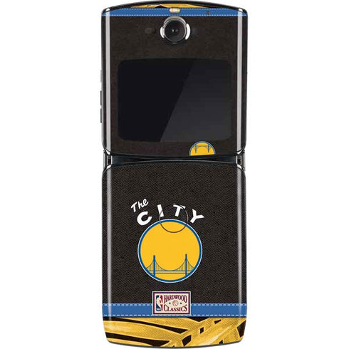 NBA Golden State Warriors Retro Palms Motorola RAZR Skin