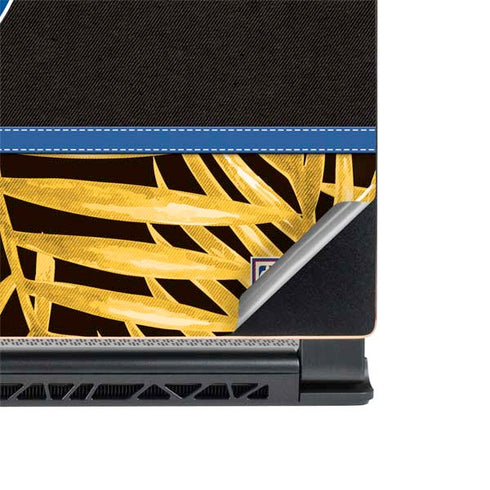 NBA Golden State Warriors Retro Palms MSI GS65 Stealth Laptop Skin